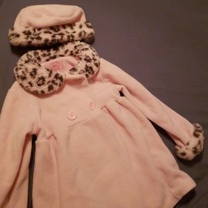 Girls Coat with Hat